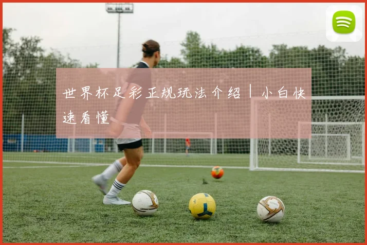 世界杯足彩正规玩法介绍｜小白快速看懂